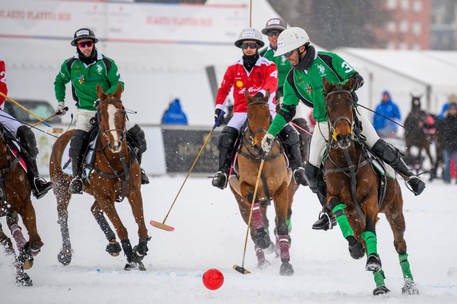 DAY ONE AT THE 41ST SNOW POLO WORLD CUP ST. MORITZ - NOWAITLIST PIECES
